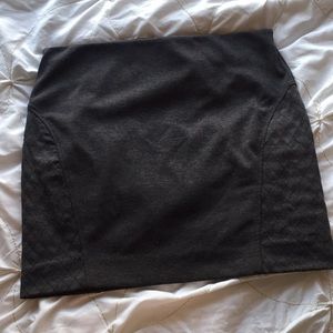 Grey pencil skirt